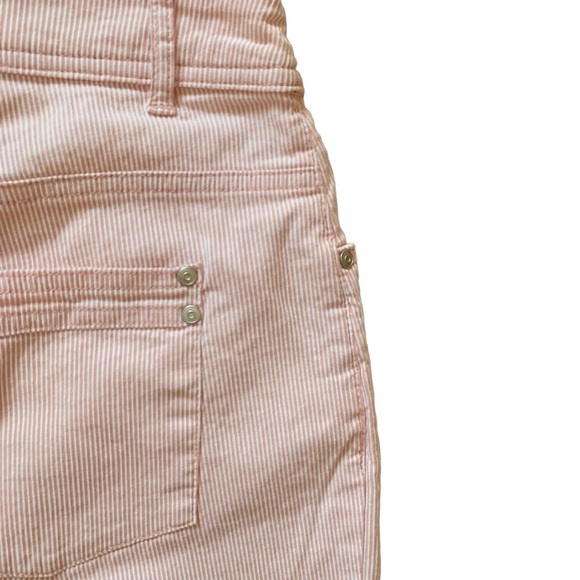 Vintage Penman’s Bermuda 12 clam digger casual comfy preppy pinstripe relaxed - Picture 7 of 7